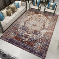 Bohemian rugs for the living room.
