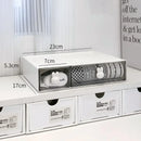 Desk organizer for stationery items with drawers