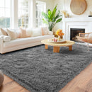 Long, fluffy rug for the living room.