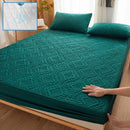 Waterproof padded mattress protector