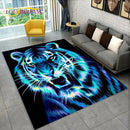 3D Tiger Leopard Cheetah Lion Wolf Area Rug,