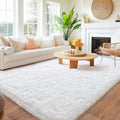 Long, fluffy rug for the living room.