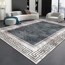 Modern Grey Area Rug – Soft Living Room Carpet