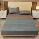 Waterproof six-sided zippered mattress protector.