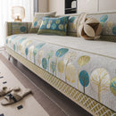 Boho Full Moon Tree Jacquard Chenille Sofa Cover for Living Room