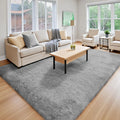 Long, fluffy rug for the living room.