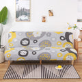 Elastic sofa bed cover, printed protective cover.