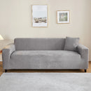 Stretch velvet sofa cover, 3-seater sofa protector